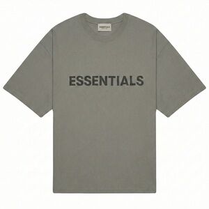 Essentials Charcoal Grey Short Sleeve Tee